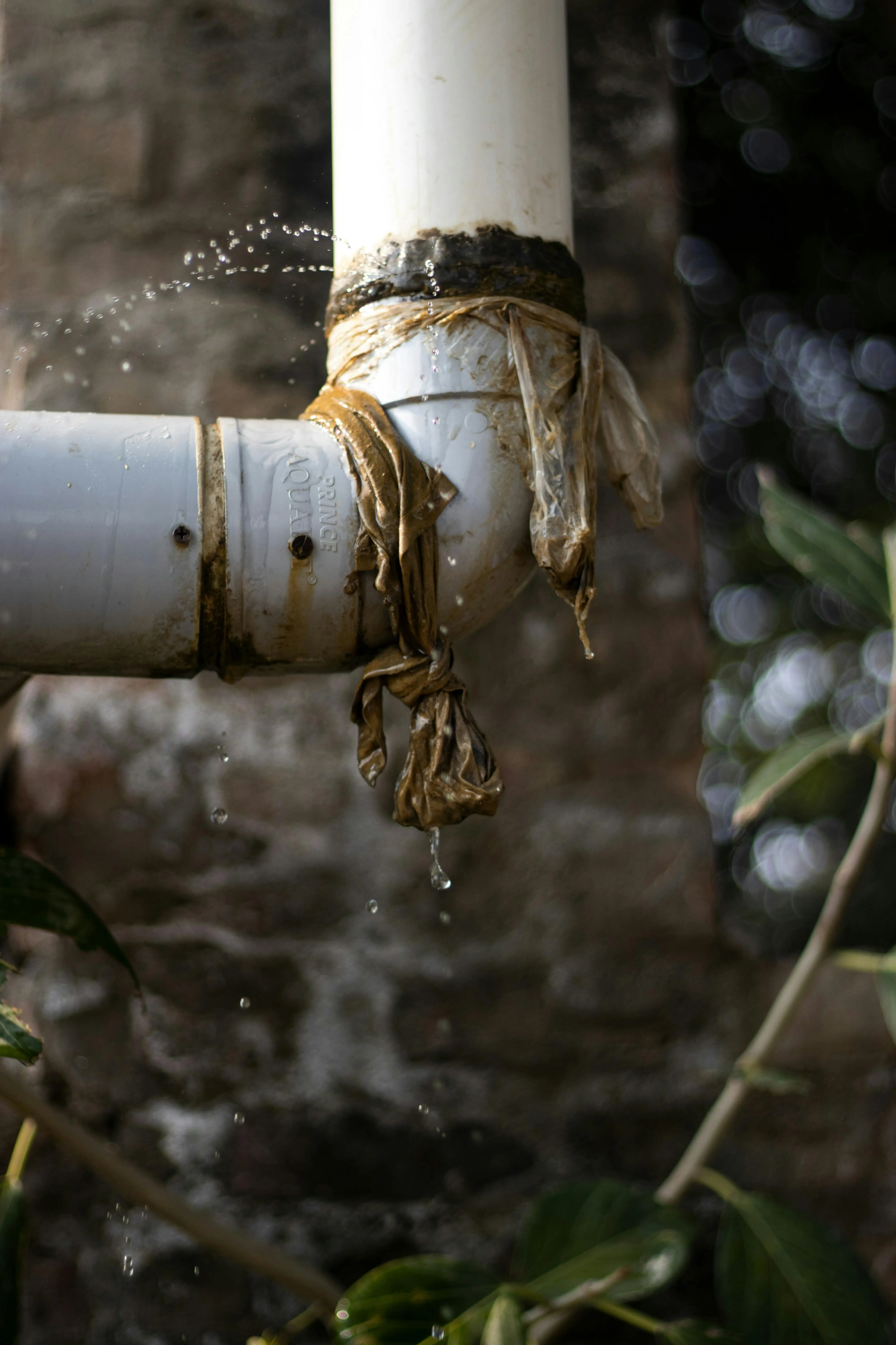 Canalisation qui fuit — intervention recherche de fuite SDR Plomberie La Baule